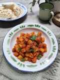 Balado tempe kentang buncis