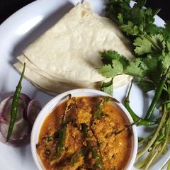 A picture of Mircha salan.