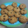 Galletitas con chips de chocolates y azúcar mascabo. SIN MANTECA