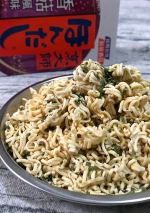 自製香菇海苔科學麵 的食譜成品照片