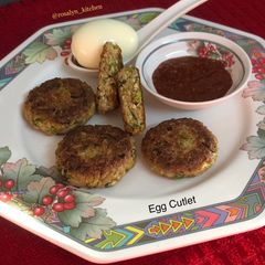 A picture of Egg Cutlet.