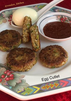 A picture of Egg Cutlet.