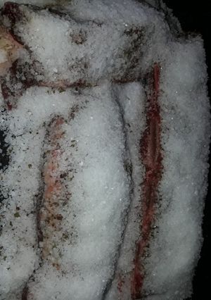 Una foto de Costilla de novillo a la sal gruesa y especias