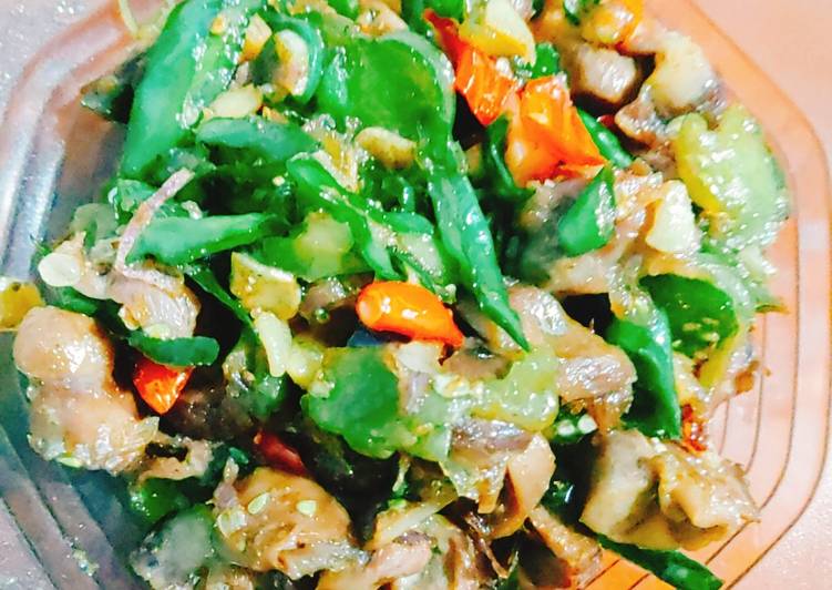 Resep masakan Sambal ampela cabe hijau dijamin enakkk | Resep Membuat Sambal ampela cabe hijau dijamin enakkk Yang Sempurna