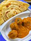 Beef Kofta with Paratha