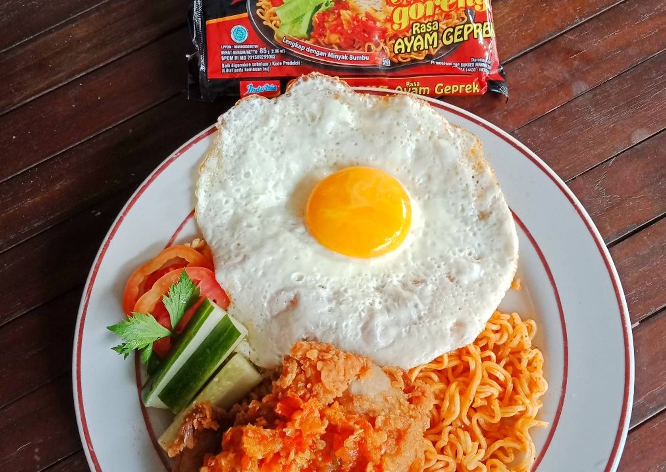 Indomie Ayam Geprek