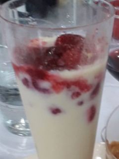 Une photo de Smoothie framboises