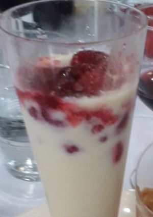 Une photo de Smoothie framboises