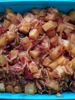 Foto resep Ketang kering dan teri pedas
