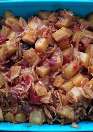 Foto resep Ketang kering dan teri pedas