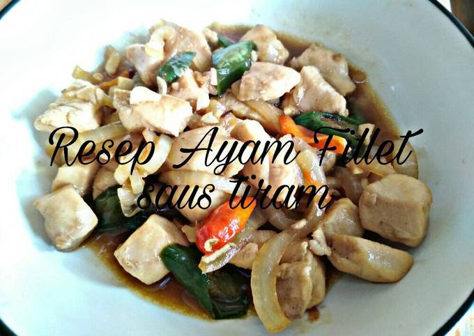 Ayam fillet saus tiram