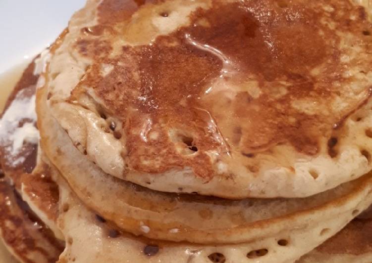 Easiest Way to Make Super Quick Homemade Vegan American Pancakes