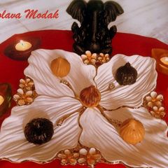 A picture of Chocolava Modak.