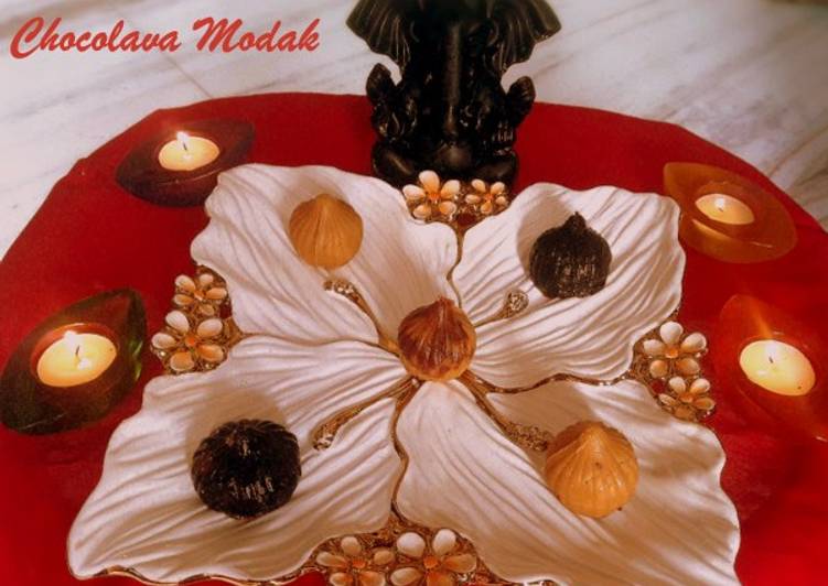 Recipe of Speedy Chocolava Modak