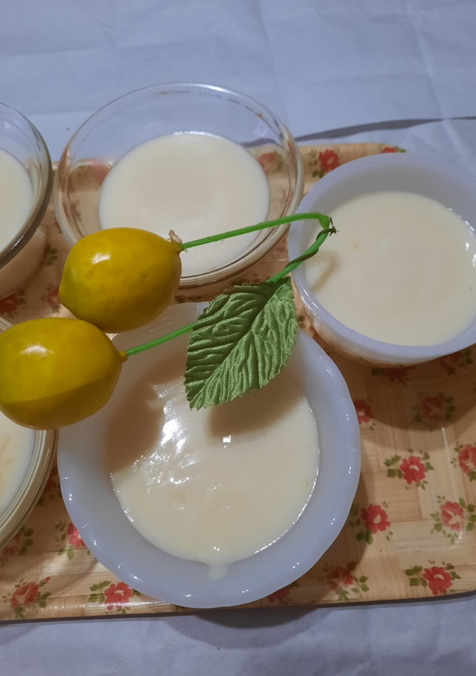 Una foto de Postrecito saludable de limón