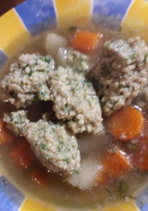 Szafi "grízgaluska" recept fotója
