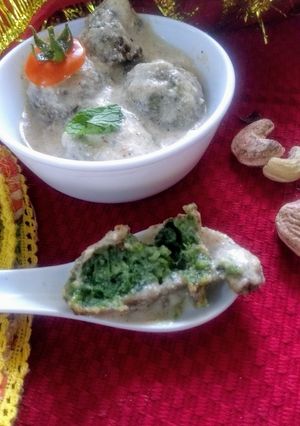 पालक कोफ्ता और मिल्की ग्रेवी रेसिपी मुख्य फोटो