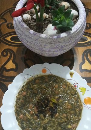 عکسی از دستور آش رشته نذری