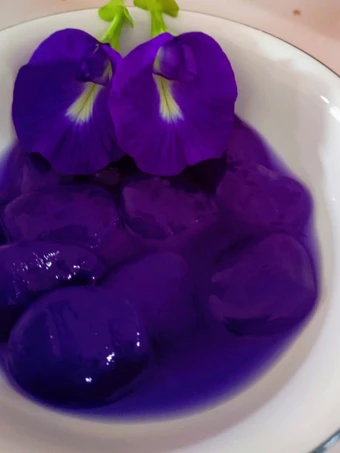Langkah Mudah untuk Membuat Resep Manisan kolang kaling telang (butterfly pea) yang Enak Banget Anti Ribet, Menggugah Selera