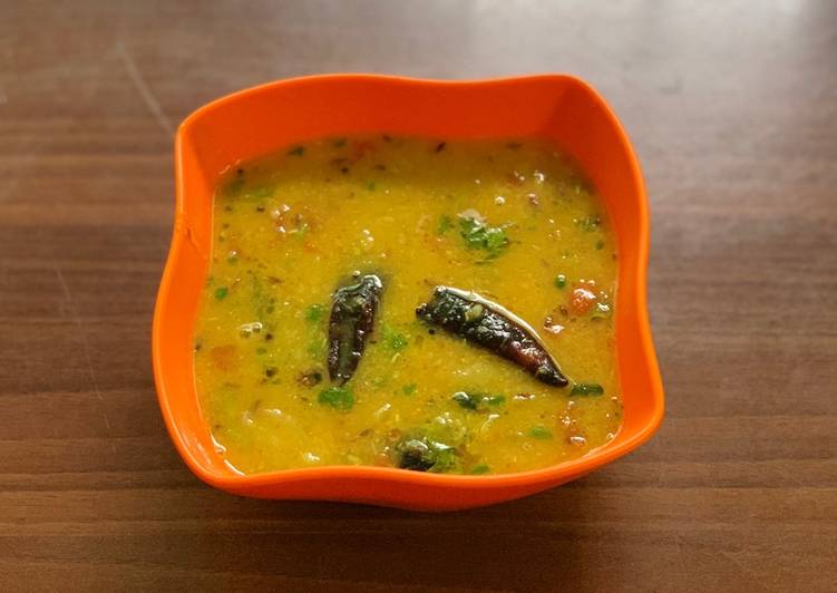 Simple Way to Prepare Quick Yellow Moong sambar
