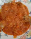 Codornices en salsa de vino y mostaza