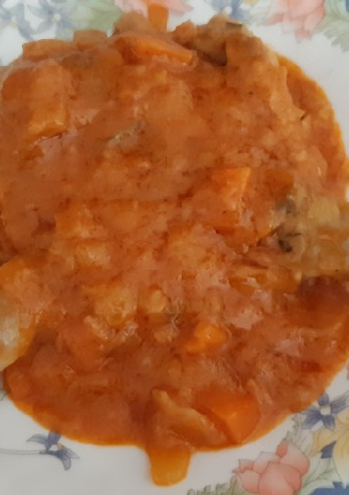 Una foto de Codornices en salsa de vino y mostaza