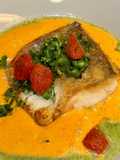 Filete de perca na chapa
