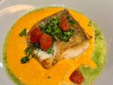 Filete de perca na chapa