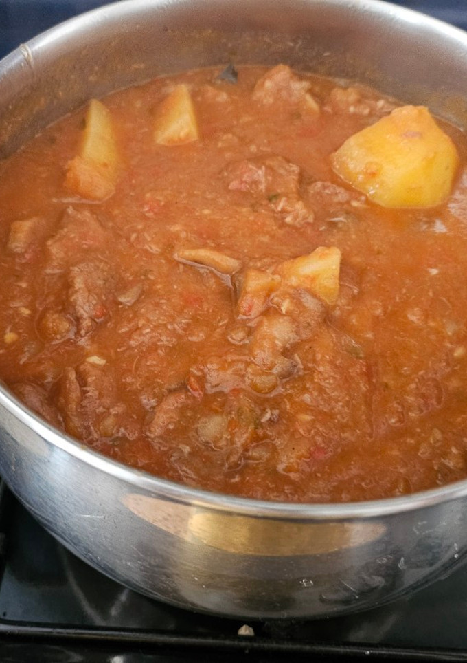Una foto de Papas con carne tm6