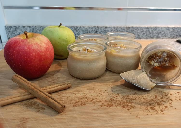 Flan de manzanaš,perašy cocoš„„ (vegano š±)
