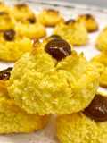 Cocadas con crema