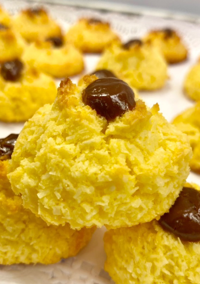 Una foto de Cocadas con crema