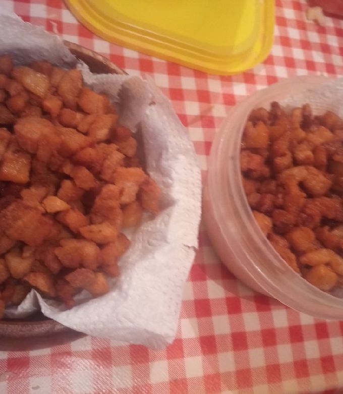 Una foto de Chicharrones de cerdo