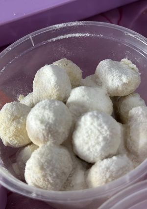 Foto resep Kue Putri Salju Keju Susu