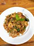 Drunken Noodles with Instant Ramen (Pad Kee Mao Mama)