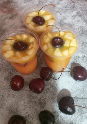 عکسی از دستور یخمک میوه ای