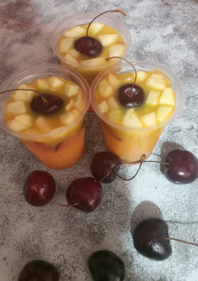 عکسی از دستور یخمک میوه ای