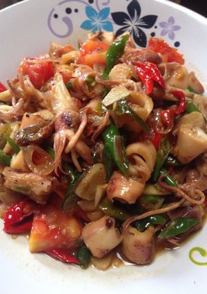 Foto resep Cumi Oseng Cabe