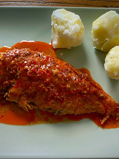Una foto de Pescado en mojo hervido