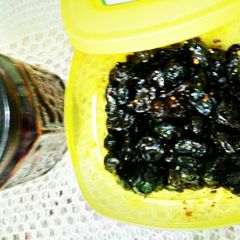 A picture of Kul (Indian jujube)achar.