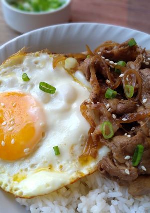 Foto resep Beef bowl yoshinoya