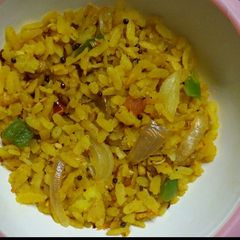 A picture of Vegetables Poha.