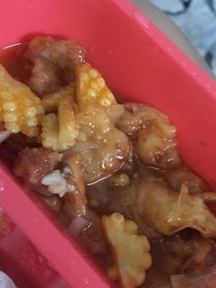 Foto resep Udang sosis asam manis