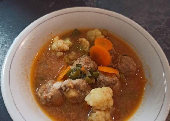 Sop merah daging Keju mpasi 11 bulan +