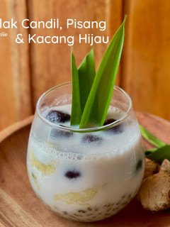 Foto resep [Eps. 44] Kolak Candil, Pisang & Kacang Hijau 🍠🍌🍵