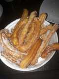 Churros con churrera casera