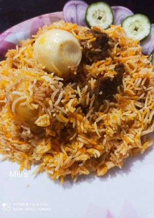 #মটন্ বিরিয়ানি(Mutton Biryani recipe in Bengali) রেসিপির প্রধান ছবি