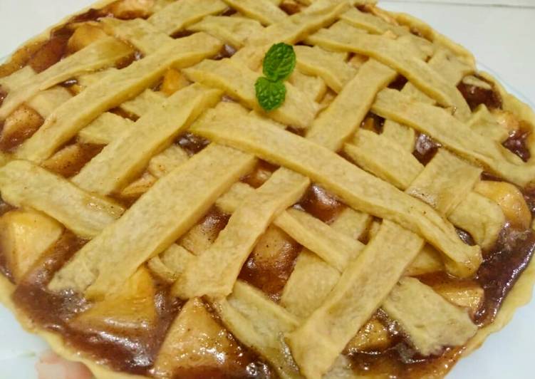 Resep Apple Lattice pie yang Bisa Manjain Lidah