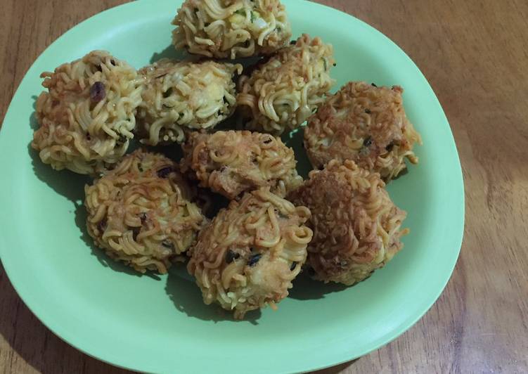 Bola-bola tahu rambutan