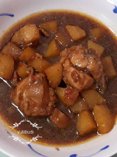 Foto resep Semur ayam kentang simple